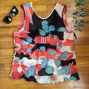 Marc Jacobs 100% Silk Sleeveless Blouse